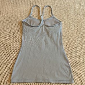 Baby blue lululemon tank top size 4